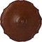 Ekena Millwork Pompeii Ceiling Medallion (Fits Canopies up to 2"), 18 7/8"OD x 1 1/2"P, Burnished Mahogany Crackle CM18POBMC - alternate 1